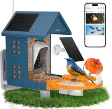 Bird Buddy Smart Bird Feeder With Camera Solar Powered Solar Roof Freship