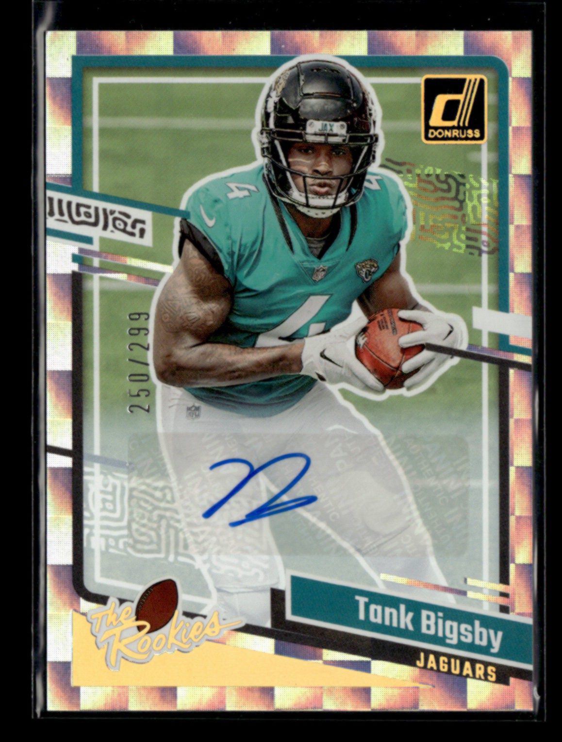 Tank Bigsby Panini Donruss the Rookies #28 Autograph