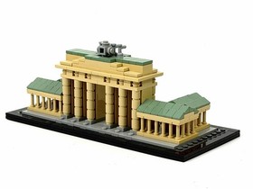 LEGO ARCHITECTURE: Brandenburg Gate (21011) - Complete - No Box No Manual