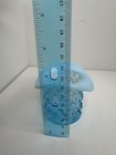 FENTON Aqua  BLUE OPALESCENT GLASS HOBNAIL "TOP HAT" VINTAGE TOOTHPICK HOLDER — photo 6