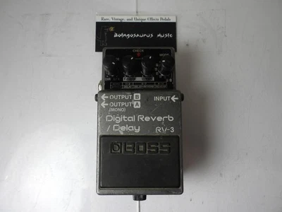 Boss RV 3 Guitar Delay, Echo & Reverb Pedals for sale | eBay
