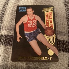 1993 Action Packed Hall Of Fame Basketball Card Billy Cunningham