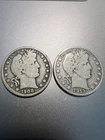 1908-D And 1913 S Barber Half Dollars