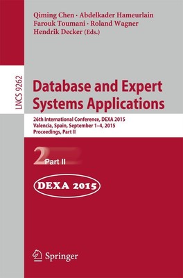Database and Expert Systems Applications Qiming Chen (u. a.) Taschenbuch xxvi