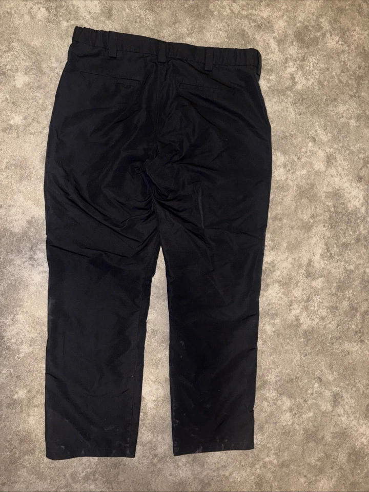 Pantalones cargo tácticos 5.11 Fast-Tac para hombre 38x32 azul marino RipStop Work 74439 NUEVO Foto 3 de 3