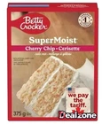 Betty Crocker Super Moist Cherry Chip Cake Mix, 375g