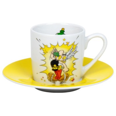 Espressotasse und Untertasse Könitz Asterix (Zaubertrank)
