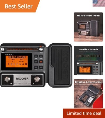Guitar Effects Hero: GE100 Pedal with 180s Looper, Tap Tempo & Headphone Output
