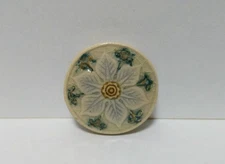 Ж Ceramic Japanese accessories flower pattern obi clasp Ж