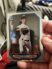 Thomas White 2026 Bowman Chrome Prospects Baseball Base