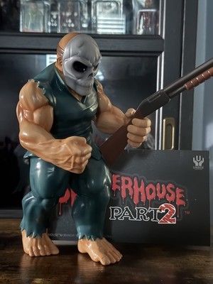 SplatterHouse 2  Splatter Rick Unbox Industries Sofubi Vinyl MVH Zollmen