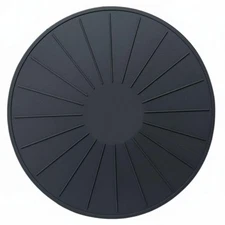 Induction Cooktop Mat 11 Inch Silicone Stove Protector Heat Resistant Non Sli...