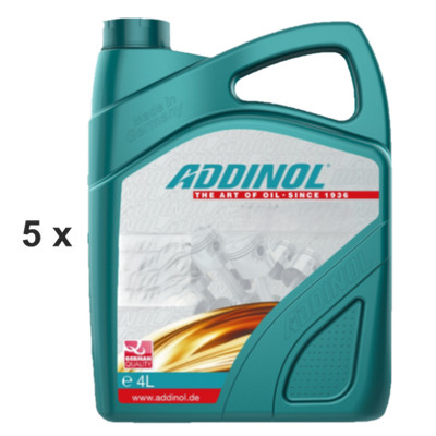 20 L 5x 4L Kanister ADDINOL SUPER RACING 5W-50 Motoröl Motorenoel VW Audi BMW