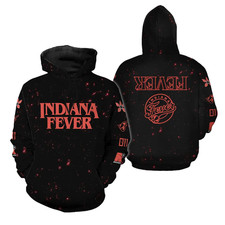 Indiana Fevers Stranger Thing Rebel Swingman 3D Hoodie
