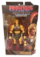 MOTU Masters of the Universe Chronicles HE-MAN 6  Deluxe Articulation Figure