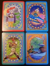 WIDE Artistic NAMED Swap Playing Card Singles-Cat-Robot-Baseball-Frog-by eeBoo