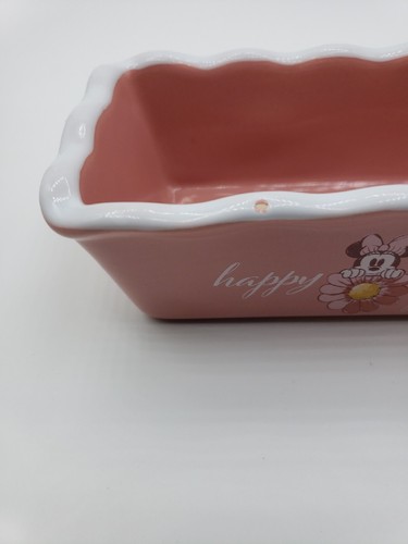 Disney Minnie Mouse Happy Spring Mini Laib Brot Backform Schale Keramik  - Bild 9 von 16