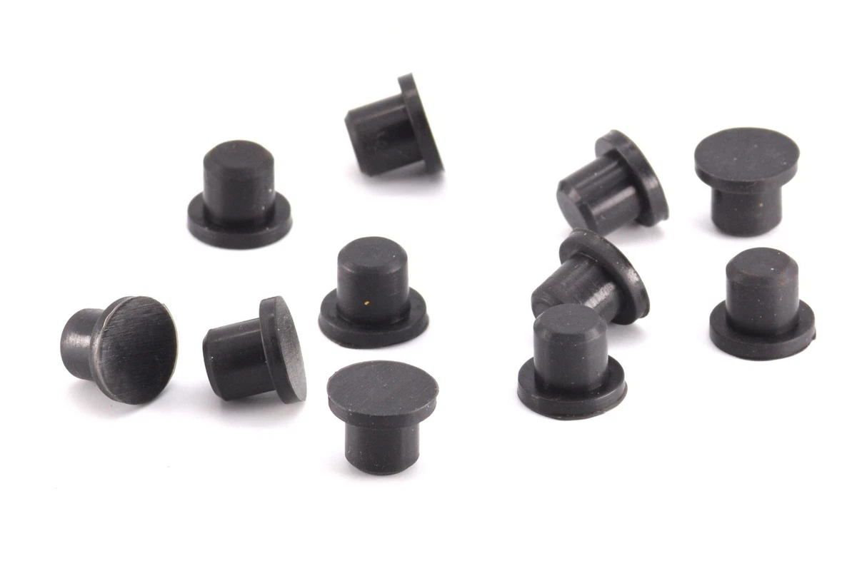 Plastic push in deals plugs