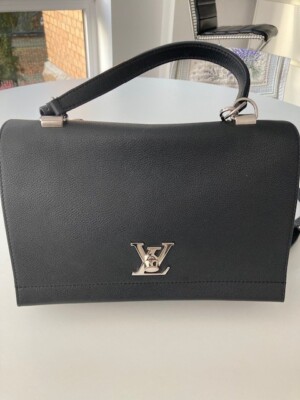louis vuitton tasche Lockme noir