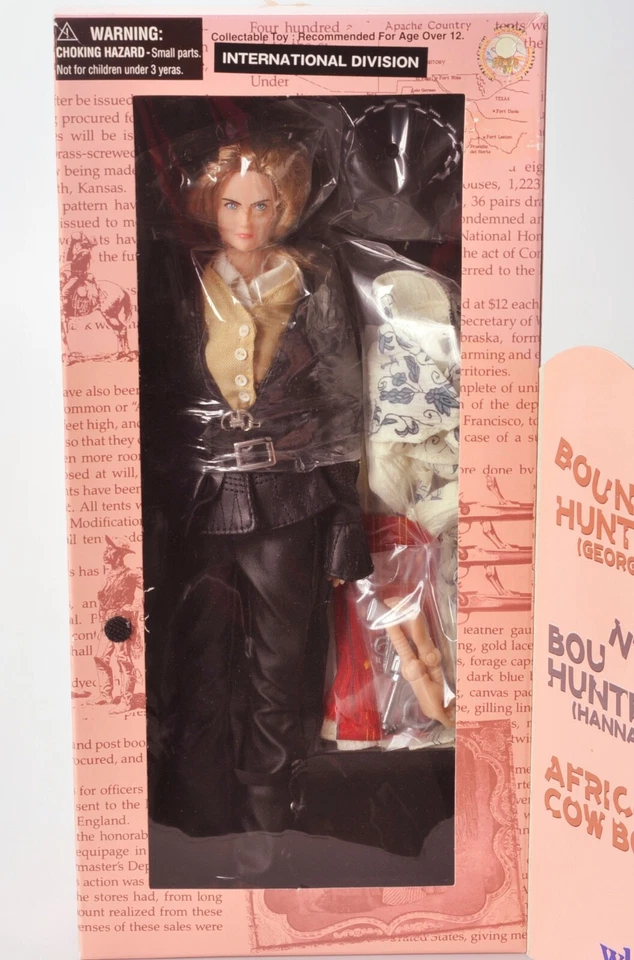 Wild West Peace Maker Bounty Hunter Action Figure Kelly 1999 Yamato New in Box - Image 4 of 4