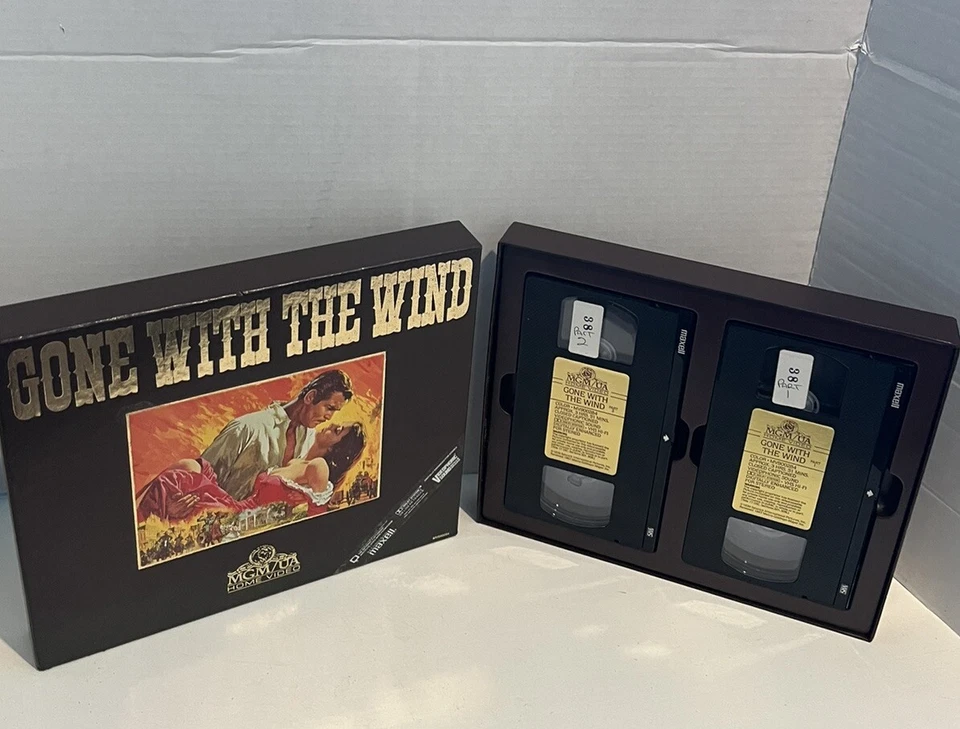 Gone with the Wind MGM VHS Set Of 2 Classic Movie - Image 2 of 4
