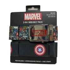 Marvel Super Hero Plus Classic Marvel Belts 2 in 1 Web Belt Pack C01-0041