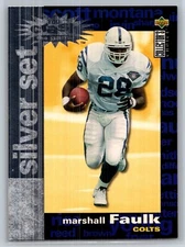 95 Collector's Choice Crash the Game Silver Redem. #C19 Marshall Faulk S14549 