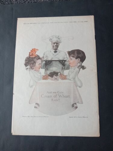 1917 Vintage CRÈME DE BLÉ Magazine Annonce Imprimée - Photo 1/5