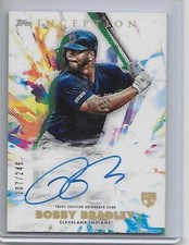 2020 Topps Inception BOBBY BRADLEY auto Cleveland Indians 207/245 #RESA-BB