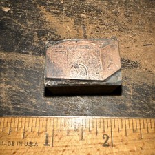 Print Block ( Old Test Equipment) Copper Face