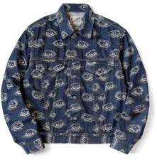 Kapital 12oz Speakeasy Denim 3rd Jacket Indigo 3 new