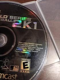 Pre-Owned WORLD SERIES BASEBALL 2K1 SEGA DREAMCAST NO MANUAL NO CASE