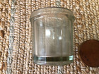 VINTAGE GLASS JAR CHOPPER METAL LID WITH WOODEN KNOB AND BASE CHOPPING BLOCK — photo 5