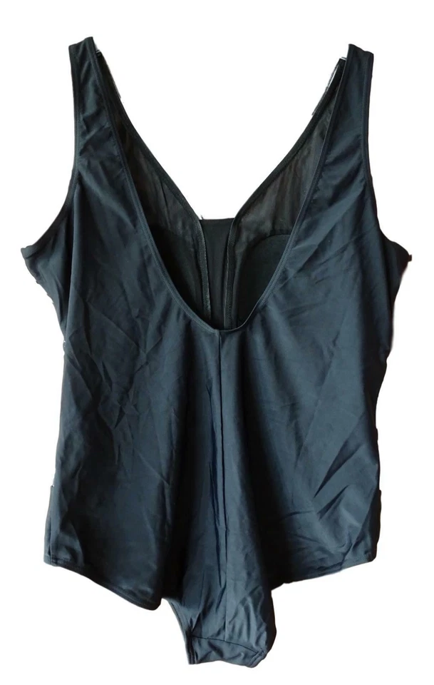 NEU Übergröße Damen Badeanzug formendes Vorderfutter schw/wei Gr. 52, 54 Cup C - Bild 4 von 4