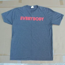 Logic Everybody Album T Shirt - Logo Red Gray Rap Hip Hop Concert - Mens Sz XL
