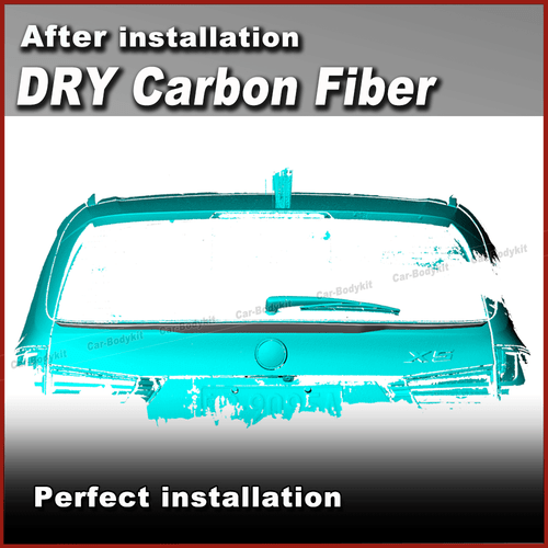 Dry Carbon Heckspoiler Lippe Middle Spoiler Passt für BMW F95 X5M LCI 2023-2024 - Picture 2 of 11