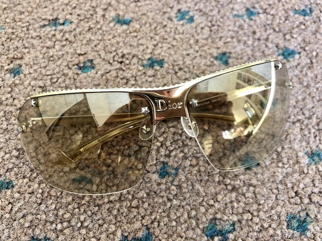 dior sunglasses metal frame