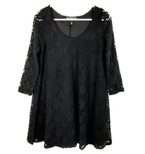 DEREK HEART Black Dress Sz S Knit