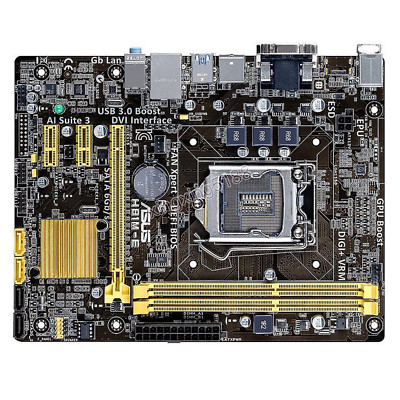 For ASUS H81M-E Intel Socket LGA 1150 uATX PC Motherboard DDR3