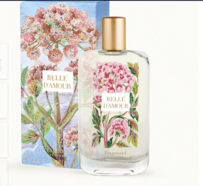 Belle d'Amour Eau de toilette Fragonard  100m ''Les Fleurs du Parfumeur''    