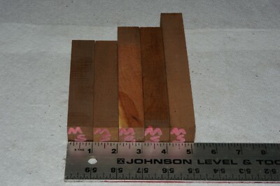 HONEY Mesquite turning blank 1'' x 1'' x 5'' TO 7'' FOR 5PC.
