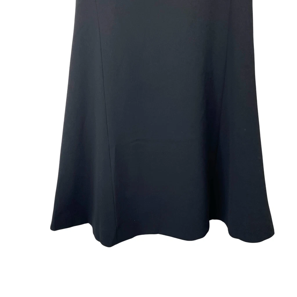 Abito nero senza maniche Kate Spade fiocco taglia 4