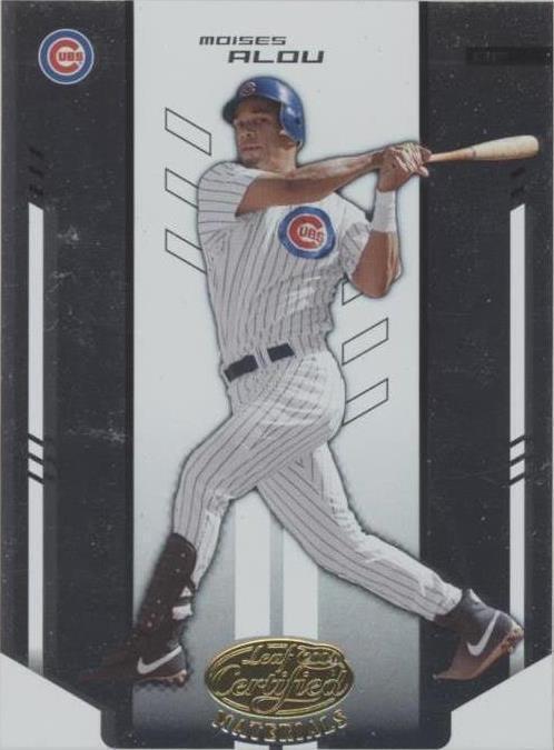 2004 Leaf Certified Materials - Moises Alou #196 - 1 of 1