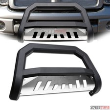 For 03-09 Dodge Ram 2500 Matte Black Avt Bull Bar Bumper Grill Grille Guardskid