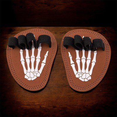 2Pcs Weightlifting Grip Pads Pull Up Grips Pads Powerlifting Pads for Dumbbells