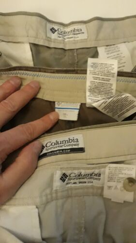 Columbia chino shorts mens 36 Lot of 4 - Picture 2 of 6