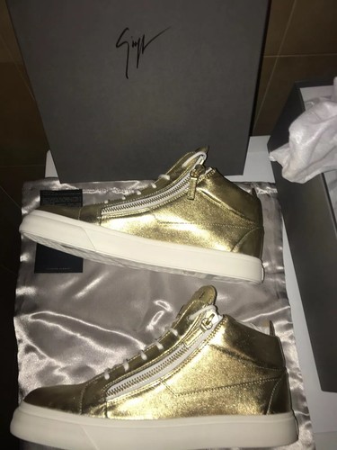 Giuseppe zanotti sneakers alte kriss - di colore rosso - Stileo.it