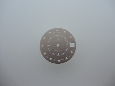 Zifferblatt Certina DS Titanium, watch dial