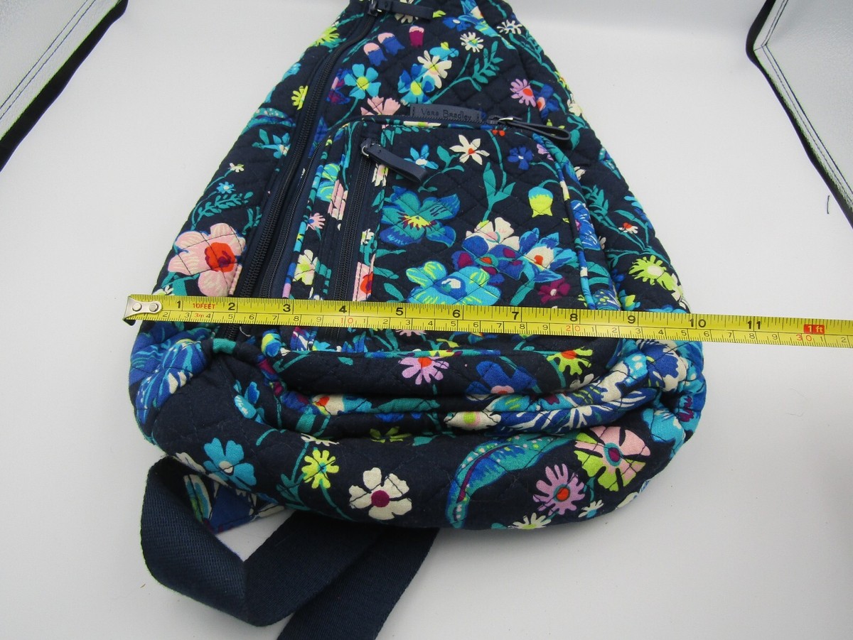 Vera Bradley Sling Backpack Moonlight Garden Pattern | eBay