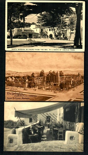 Y31 Cal. 6 piezas The BathHouse, Masonic Temple, Hotels Arlington Biltmore, Del Monte - Imagen 2 de 3